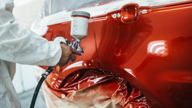 collision repair and vehicle painting